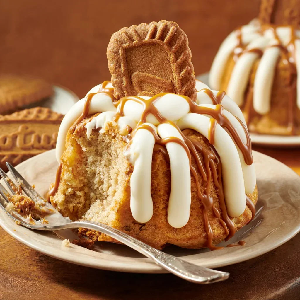 Nothing Bundt Cakes Biscoff Cookie Butter Bundtlet seasonal offering