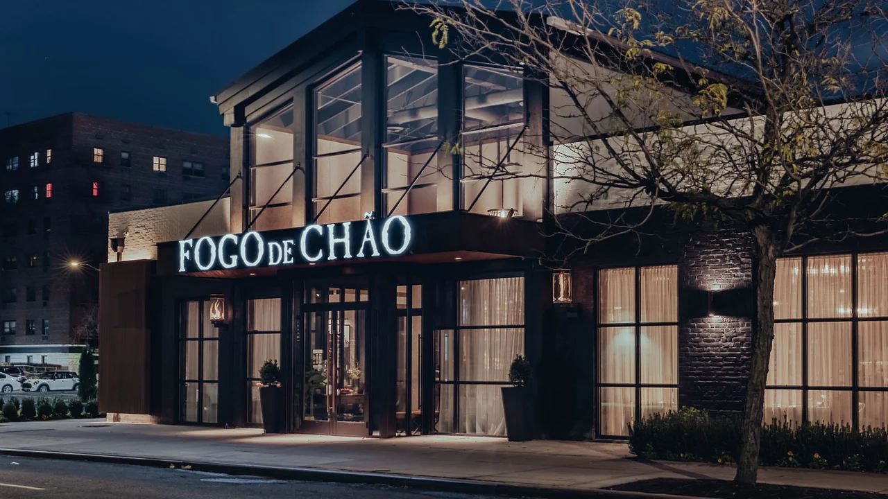 Fogo de Chão Brazilian steakhouse dining room